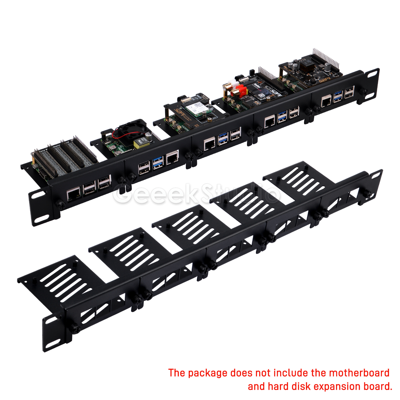 1U Rack Mount for Raspberry Pi - Deskpi Super6C ulasan dan harga