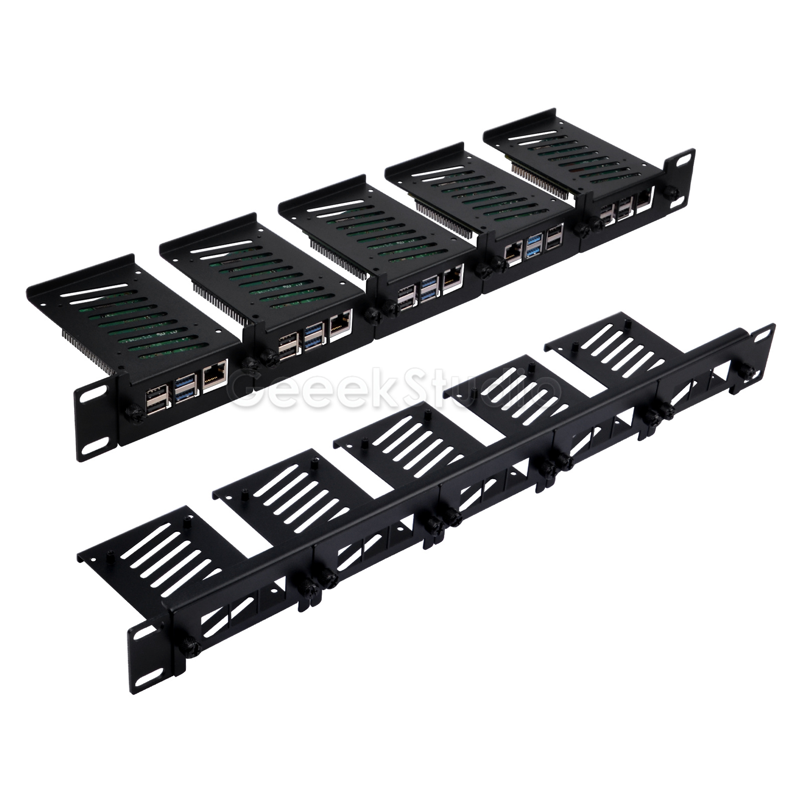 1U Rack Mount for Raspberry Pi - Deskpi Super6C ulasan dan harga